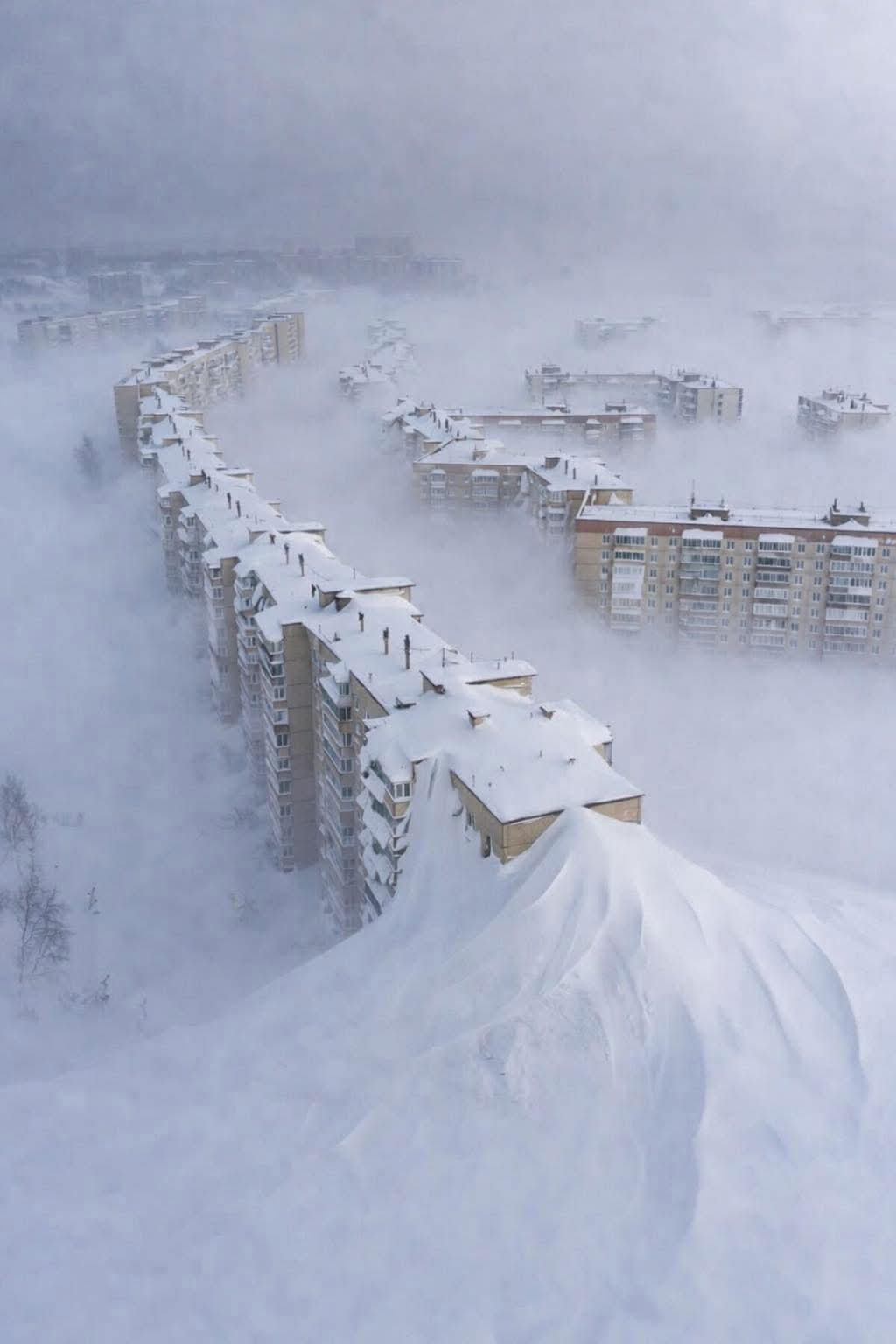 Schwere Schneefälle in Kamtschatka – Ausnahmezustand ausgerufen